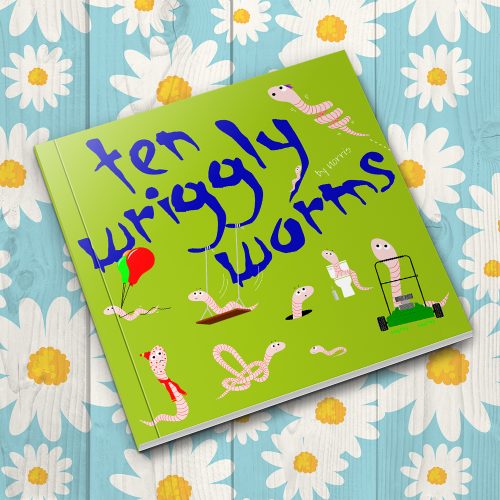 Ten Wriggly Worms Cover