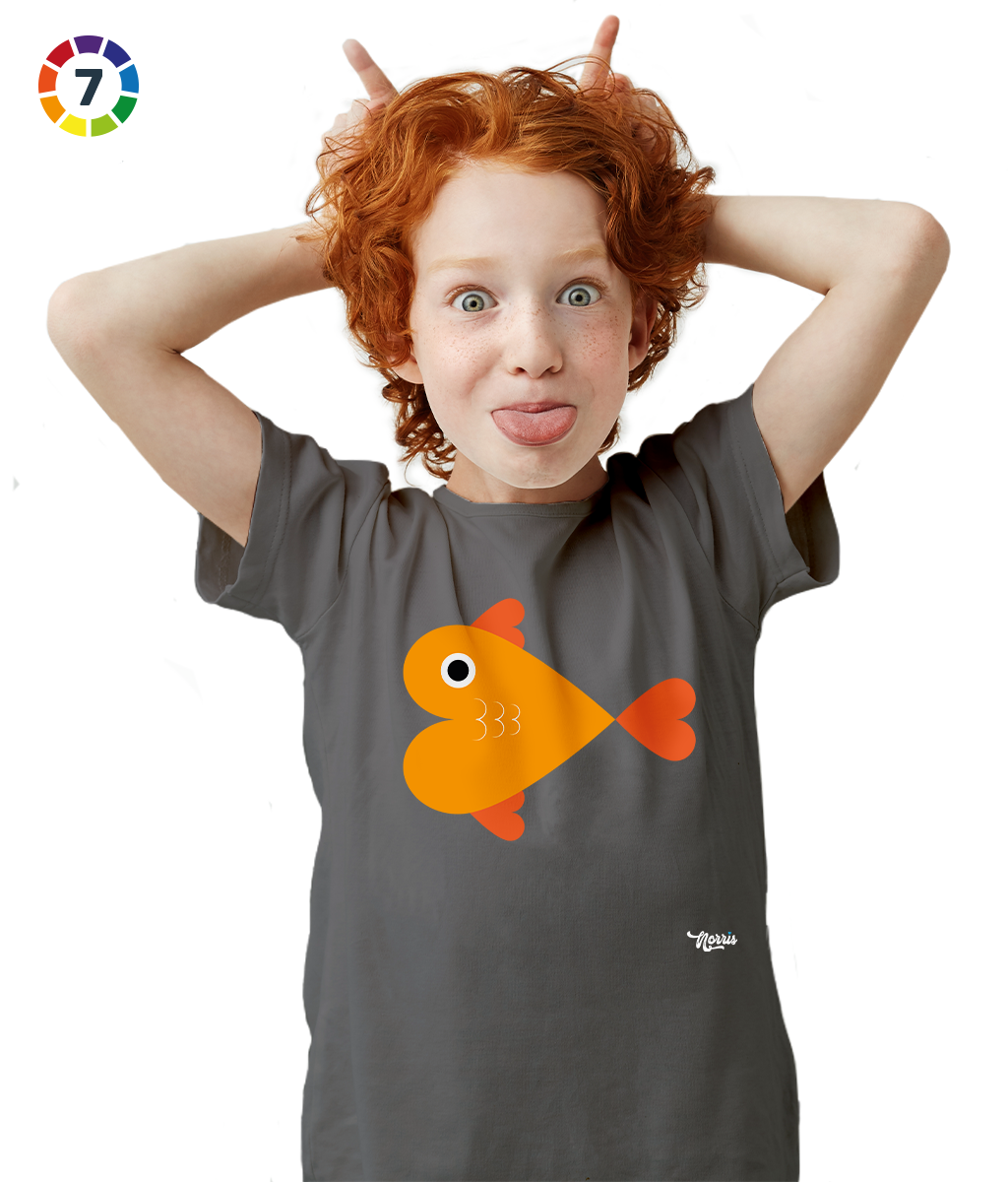 Gold Fish Kids T Shirt